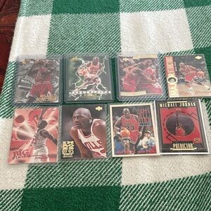 Michael Jordan Basketball Trading Cards Collection
